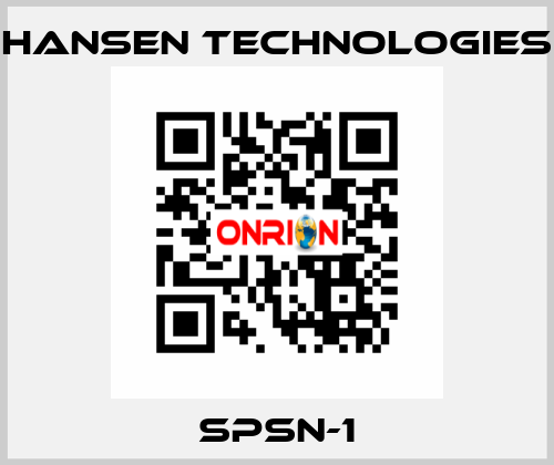 SPSN-1 HANSEN TECHNOLOGIES