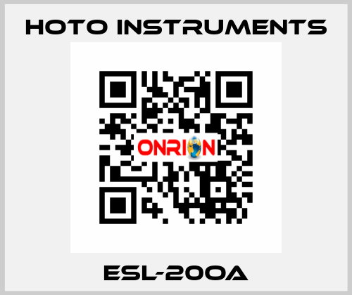 ESL-20OA Hoto Instruments