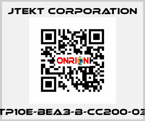 TP10E-BEA3-B-CC200-03 JTEKT CORPORATION