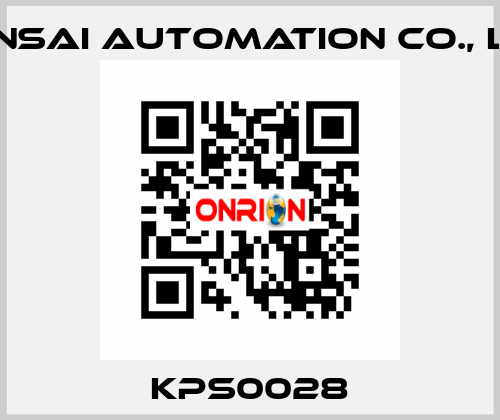 KPS0028 KANSAI Automation Co., Ltd.