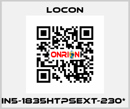 IN5-1835HTPSext-230*  Locon