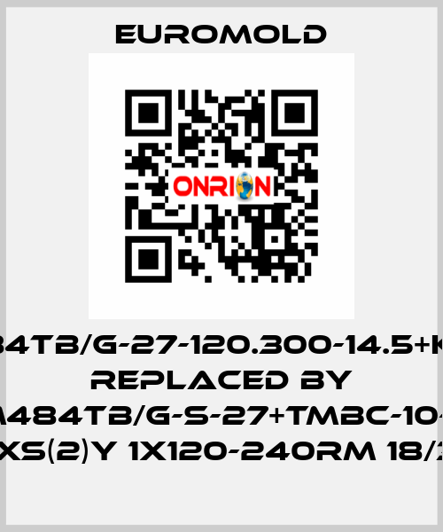 3x(M484TB/G-27-120.300-14.5+kitMT)M replaced by 3X(M484TB/G-S-27+TMBC-10-M16) N(A)2XS(2)Y 1X120-240RM 18/30KV  EUROMOLD