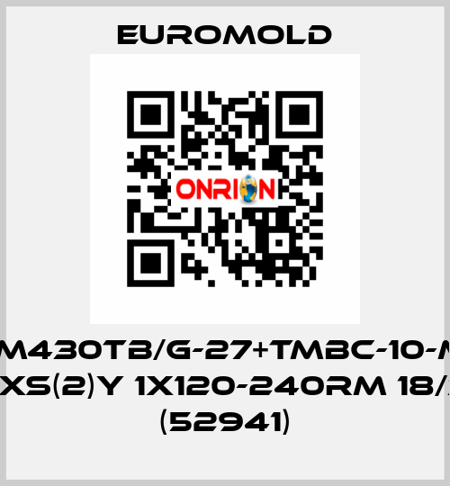 3X(M430TB/G-27+TMBC-10-M16) N(A)2XS(2)Y 1X120-240RM 18/30KV (52941) EUROMOLD