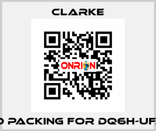 Gland Packing for DQ6H-UFAA50  Clarke