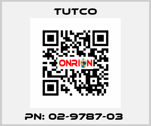 PN: 02-9787-03  TUTCO