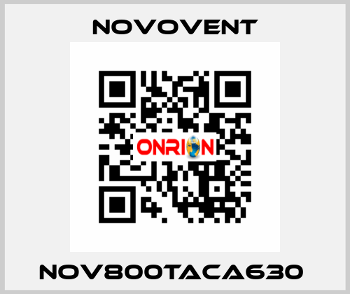 NOV800TACA630  Novovent