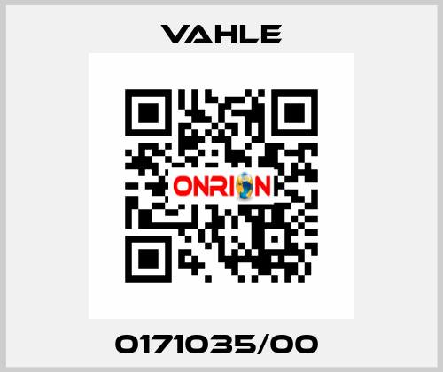 0171035/00  Vahle