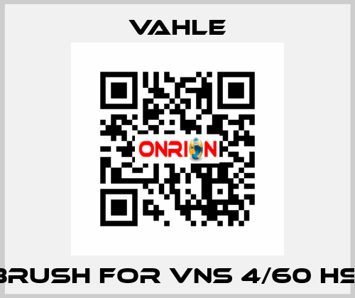 brush for VNS 4/60 HS  Vahle