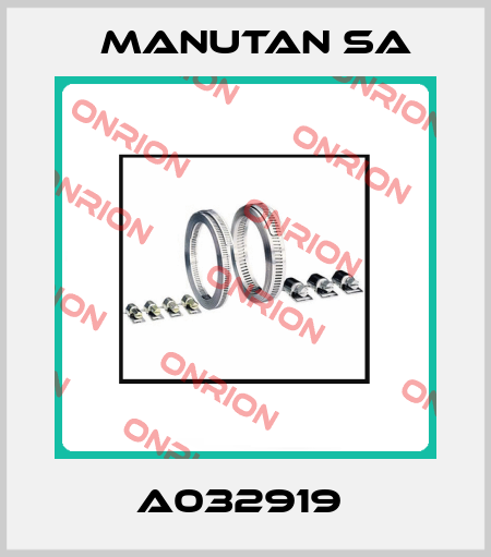 A032919  Manutan SA