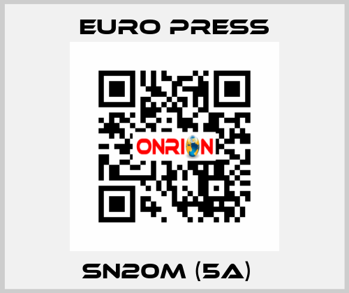 SN20M (5a)   Euro Press