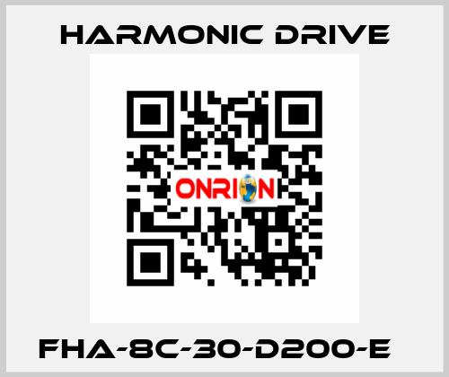 FHA-8C-30-D200-E   Harmonic Drive