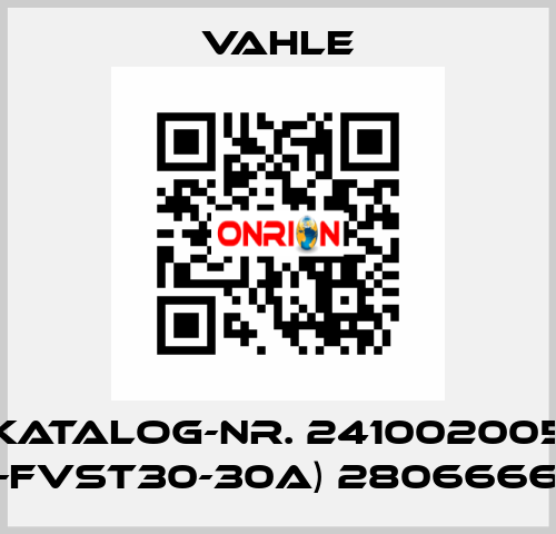 KATALOG-NR. 241002005 (VM-FVST30-30A) 2806666/00  Vahle