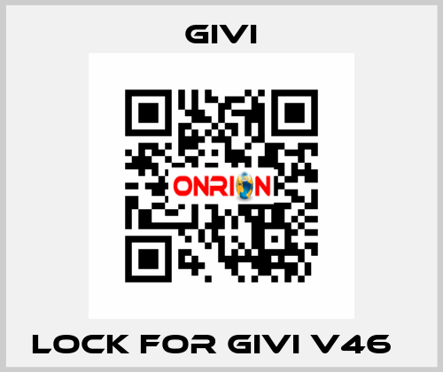 Lock for Givi V46   Givi