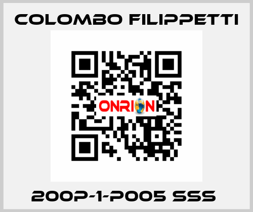 200P-1-P005 SSS  Colombo Filippetti