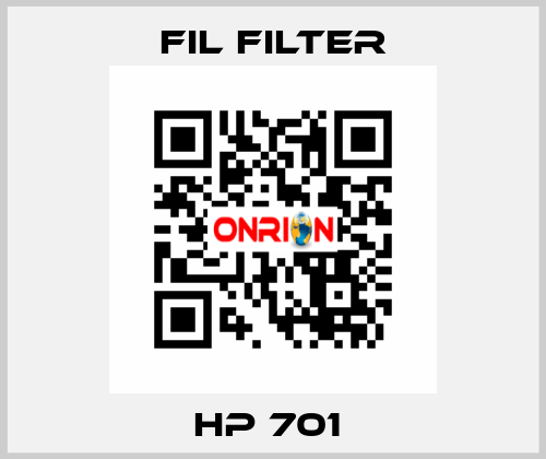 HP 701  Fil Filter