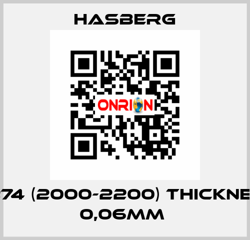 1.1274 (2000-2200) thickness 0,06mm  Hasberg