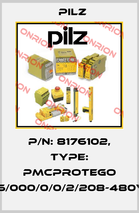 p/n: 8176102, Type: PMCprotego D.06/000/0/0/2/208-480VAC Pilz