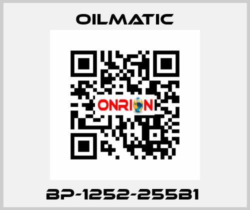 BP-1252-255B1  OILMATIC