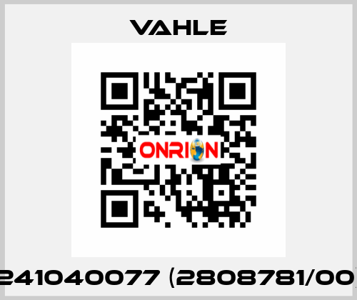 241040077 (2808781/00) Vahle