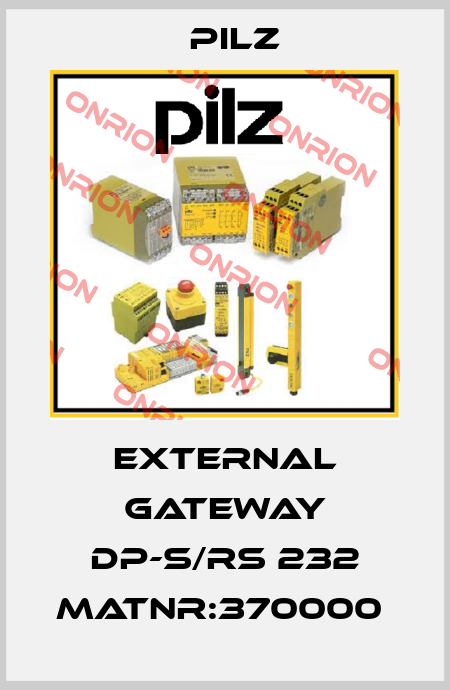 External Gateway DP-S/RS 232 MatNr:370000  Pilz