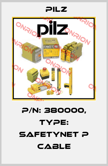 p/n: 380000, Type: SafetyNET p Cable Pilz