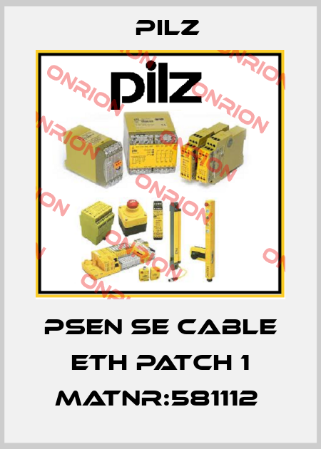 PSEN se Cable ETH Patch 1 MatNr:581112  Pilz