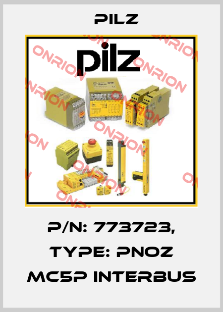 p/n: 773723, Type: PNOZ mc5p INTERBUS Pilz