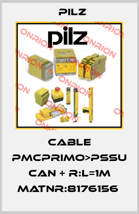Cable PMCprimo>PSSu CAN + R:L=1m MatNr:8176156  Pilz