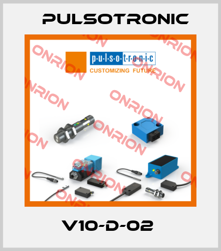 V10-D-02  Pulsotronic