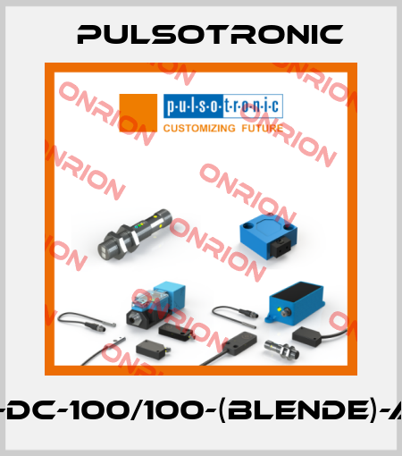 F-LAS-DC-100/100-(Blende)-A-Q-TC Pulsotronic