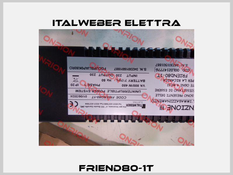 FRIEND80-1T Italweber Elettra