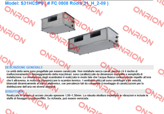 S31HCSP6 + ETBN-2.5A  + COIB-S 31/38 + PS-S 31/38 Aertesi