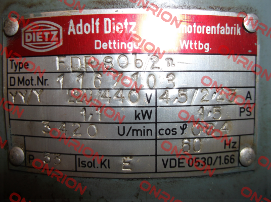 1167103 obsolete  Dietz-Motoren