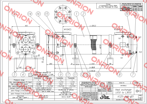 KS25-AEN-421-L2000 HS Cooler