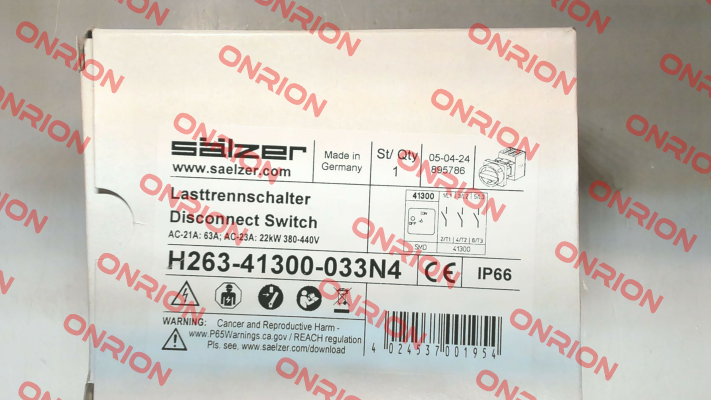 H263-41300-033N4 Salzer