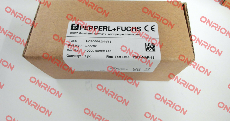 p/n: 277762, Type: UC2000-L2-I-V15 Pepperl-Fuchs