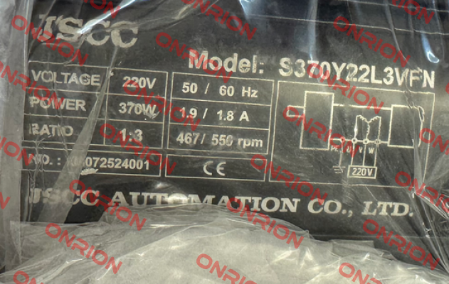 S370Y22L3VFN JSCC AUTOMATION CO., LTD.