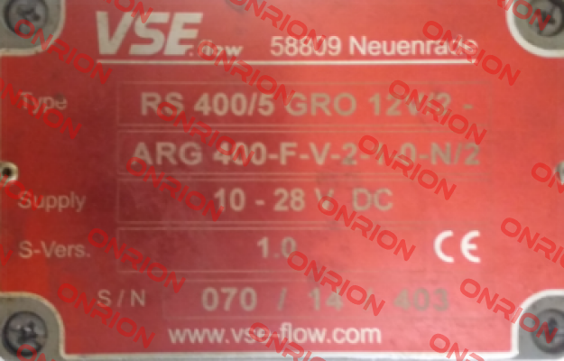 ARG 400-F-V-2-1-1-N/3 Vse-Flow