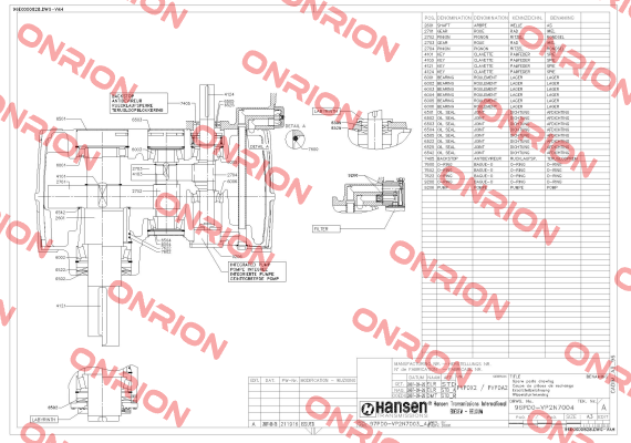 4124 OEM  Hansen