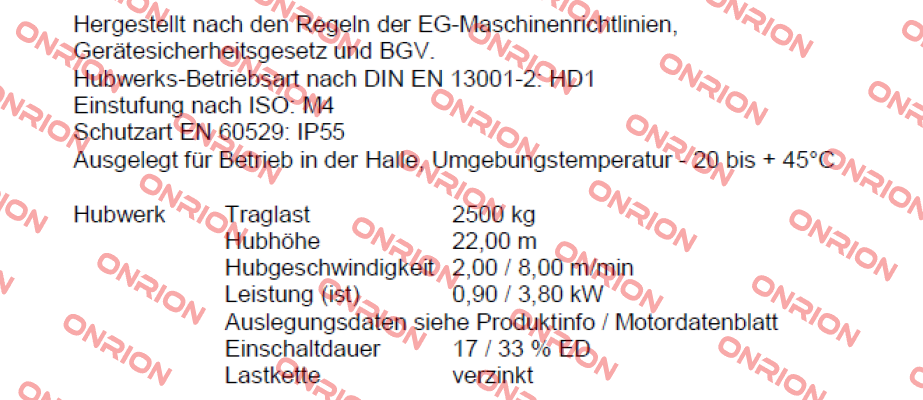 ST 5025-8/2 1/1 Stahl CraneSystems