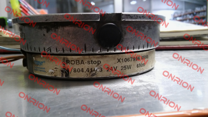 ROBA-stop X1067996 0598    804.410.3 24V 25W 6Nm  obsolete, replaced by ROBA-stop Type 802  Mayr