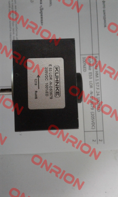 E53.LOR.N.DS3679 OEM Kuhnke