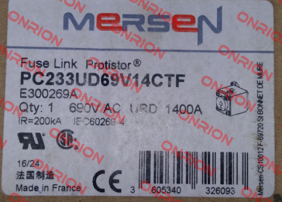 E300269A / PC233UD69V14CTF Mersen