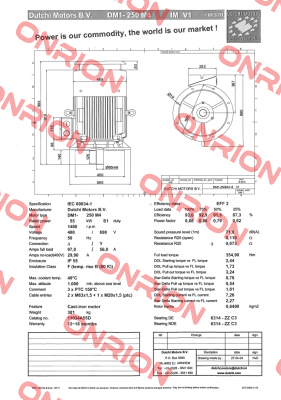 DM1 250M4 obsolete, replaced by TCA250MA4E3U46B 3011+Rf  Marathon (Regal)