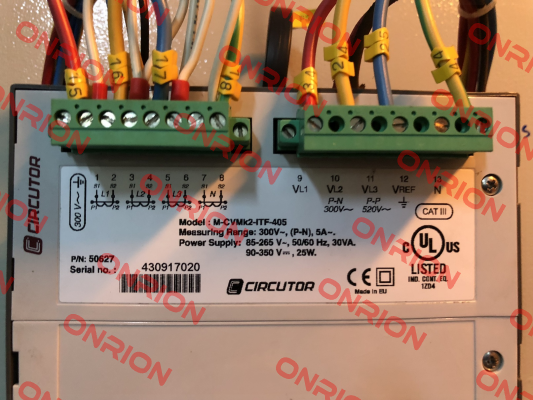 M-CVMk2 - ITF-405 Circutor