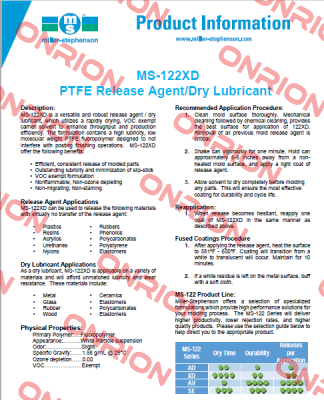 MS.122 XD (chemical)  Miller Stephenson