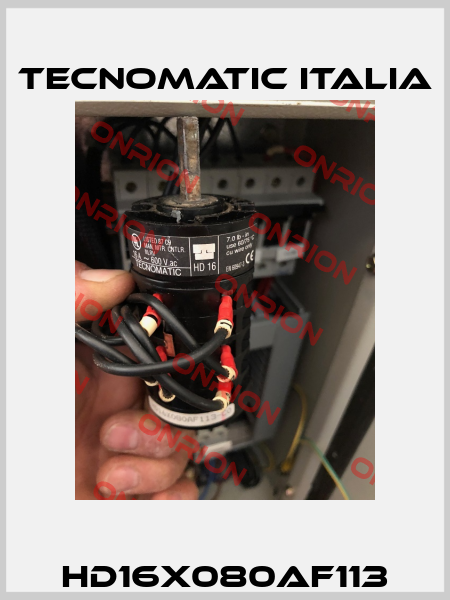 HD16X080AF113 Tecnomatic Italia