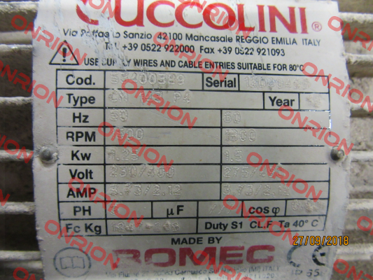 bearings for CM143 P4 Cuccolini