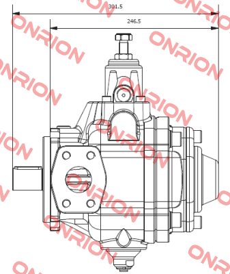 P/N: 6044238-001 Type: VVSL2-40-S-RFRM-30-CCW-10 Vickers (Eaton)