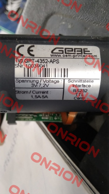 GPT-4352-APS  (OEM) GeBe